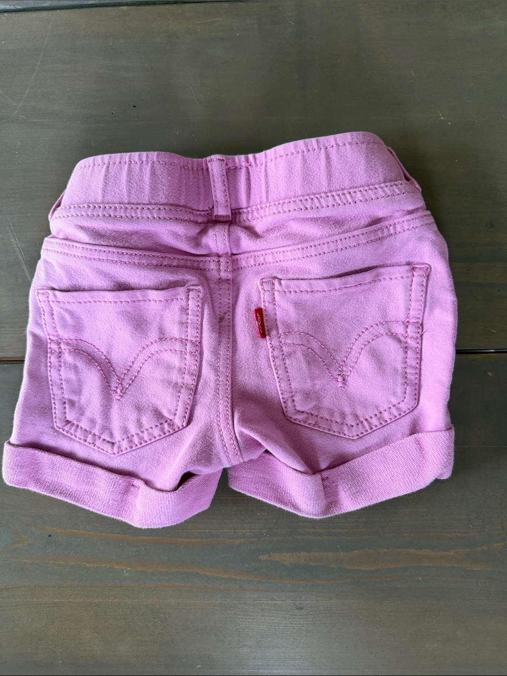 Levi's Knit Short Kids Pink Shorts